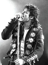Michael Jackson headshot